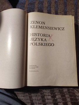 Historia Języka Polskiego. Zenon Klemensiewicz