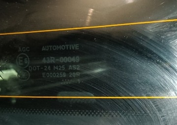 Tylna szyba Citroen C5 x7 2011r 
