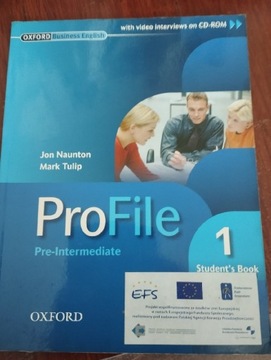 ProFile1,pre-intermediate, ang. Biznesowy z płytą 
