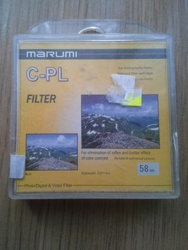 Filtr polaryzacyjny Marumi 58 mm