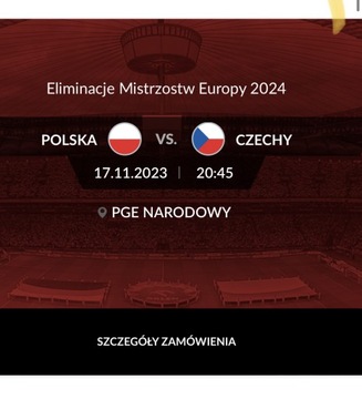 Polska-Czechy bilet 