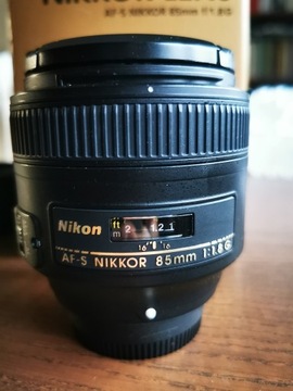 Obiektyw Nikkor AF-S 85mm 1.8 G