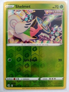 Pokemon TCG Shelmet 013/264 Fusion Strike