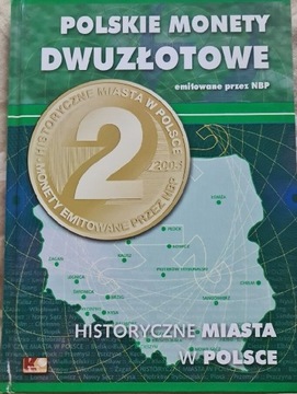 Polskie monety 2 zlotowe - historyczne miasta w Pl