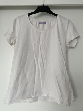 Biała bluzka t-shirt 40