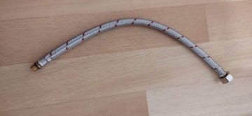 Wąż przyłączeniowy wężyk w metalowym oplocie 3/8"