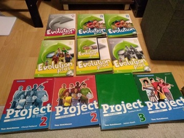 Podręczniki do angielskiego Evolution Plus Project