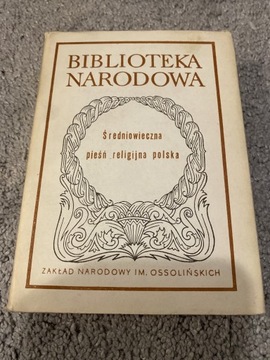 Średniowieczna Pieśń Religijna Polska. BN S.I, 65