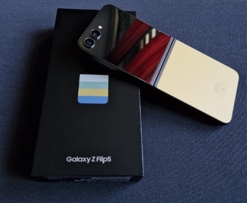 Samsung Galaxy Z Flip 5 512gb Żółty Limitowany Gwarancja 08/2025 Stan bdb! 