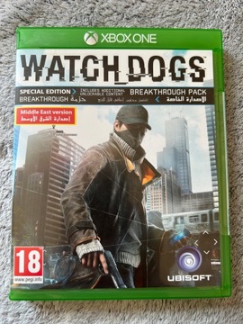 WATCH DOGS SPECIAL EDITION BREAKTHROUGH PACK Microsoft Xbox One