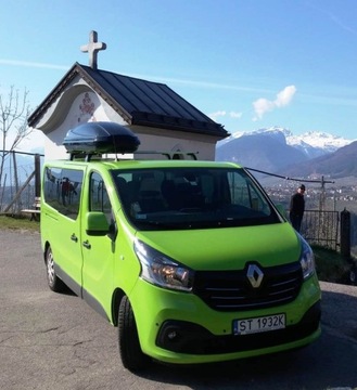 Wynajem busa bus 9 osobowy Renault Trafic 2016 r.