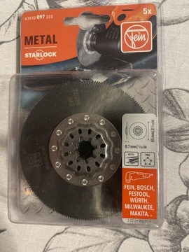 Fein ostrze brzeszczot metal 5 sztuk