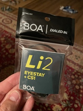 BOA Li2 Eyestay + cs1 repair kit komplet