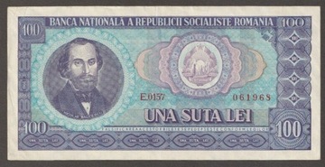 Rumunia 100 lei 1966 - E.0157