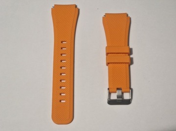Pasek Galaxy Watch 46mm pomarańczowy sportowy