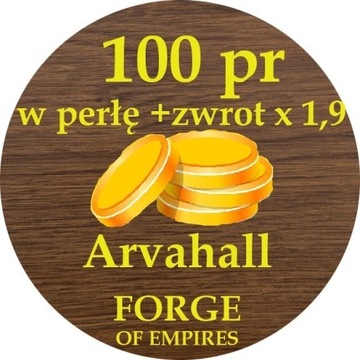 Forge of Empires 500PR w perły A,C,K