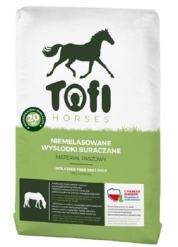 Wysłodki niemelasowane Tofi Horses 20 kg