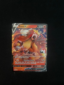 Pokemon Karta Entei V 022/172  Prize pack