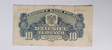 10 złotych 1944 