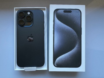 apple iphone 15 pro 128GB blue titanium NOWY