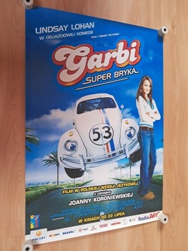 GARBI SUPER BRYKA - Plakat kinowy Garbus