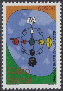 Cabo Verde 2001 Mi 801 ** Dialog Wydanie Wspólne