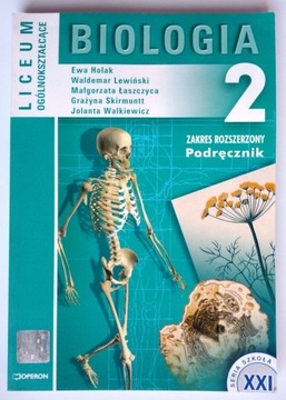 Biologia 2 zakres rozszerzony podręcznik Holak