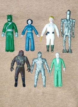 7 x figurka Star Wars PRL bootleg Gwiezdne Wojny