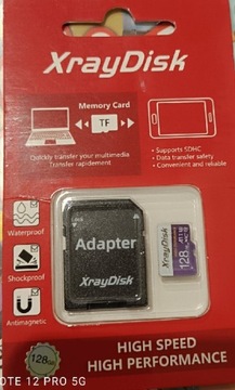 Karta pamięci MicroSD Xraydisk 128gb