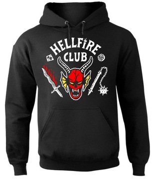Bluza Stranger Things 4 Hellfire Club XXL