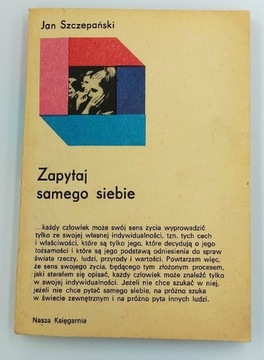 Jan Szczepański Zapytaj samego siebie 