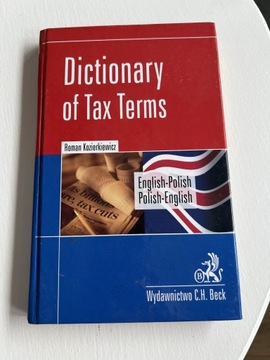 Dictionary of Tax Terms angielsko-polski