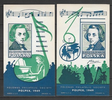 Chopin,Polpex 1949,Chicago