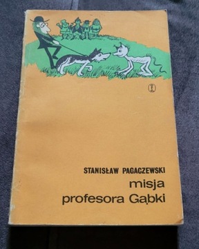 Książka " Misja profesora Gąbki " S. Pagaczewski