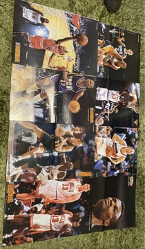 Plakaty Gwiazdy NBA 42x29 dwustronne pakiet 4