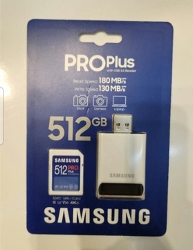 Karta pamięci SD PRO Plus MB-SD512SB/WW 512GB