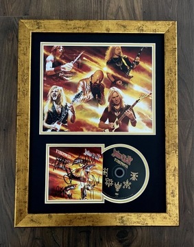 JUDAS Priest Firepower autografy + certyfikat 