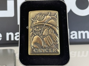 Zapalniczka Zippo 1998 Cancer, Rak, znak zodiaku, Barrett Smythe