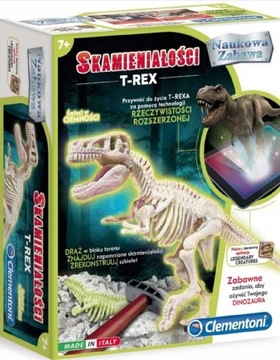 Skamieniałości T-Rex fluorescencyjny
