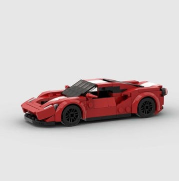 Ferrari 488 Klocki MOC Speed