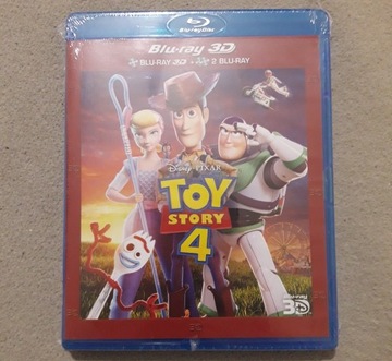 Toy Story 4 (2019) Blu-ray 2D + 3D NOWY FOLIA