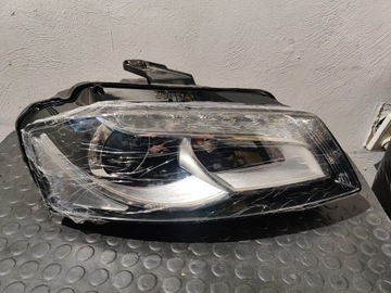 Lampa Prawa Audi A3 8P FL BI XENON DRL LED 