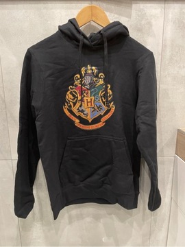 Czarna bluza z kapturem S Harry Potter hogwart