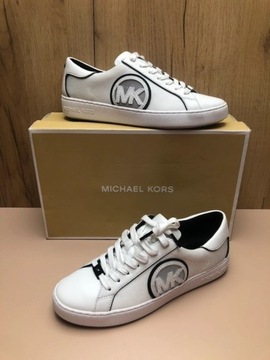 Trampki Michael Kors Keaton Damskie Białe Rozmiar 40.5