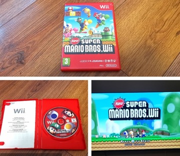 New Super Mario Bros. NINTENDO WII/WIIU