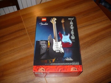 Lego 21139 NOWY zaplombowany gitara Fender