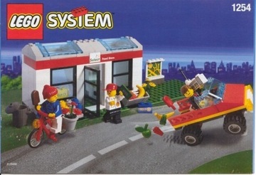 LEGO Town 1254 z 1999r. Sklep  Shell
