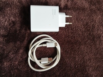 Ładowarka Xiaomi 120W + kabel USB C