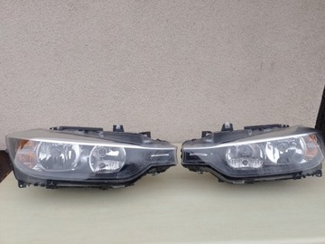 BMW F30 F31 komplet lamp przednich H7 Europa 