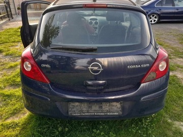 Zderzak tylny Opel Corsa D 